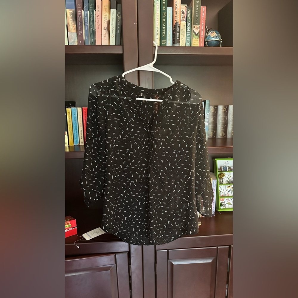 Printed Short Sleeve Bouse